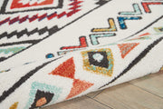 south western white rug by nourison nsn 099446401571 5