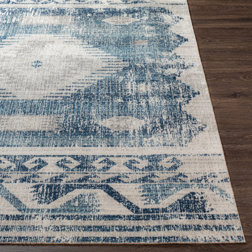 media image for Huntington Beach Indoor/Outdoor Blue Rug Front Image 284