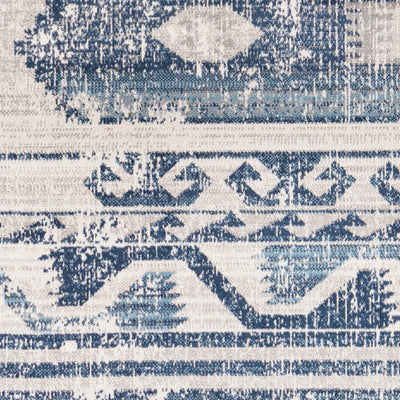 product image for Huntington Beach Indoor/Outdoor Blue Rug Swatch 2 Image 27