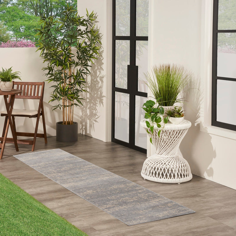 media image for Nourison Home Nourison Essentials Grey Beige Modern Rug By Nourison Nsn 099446149008 27 236