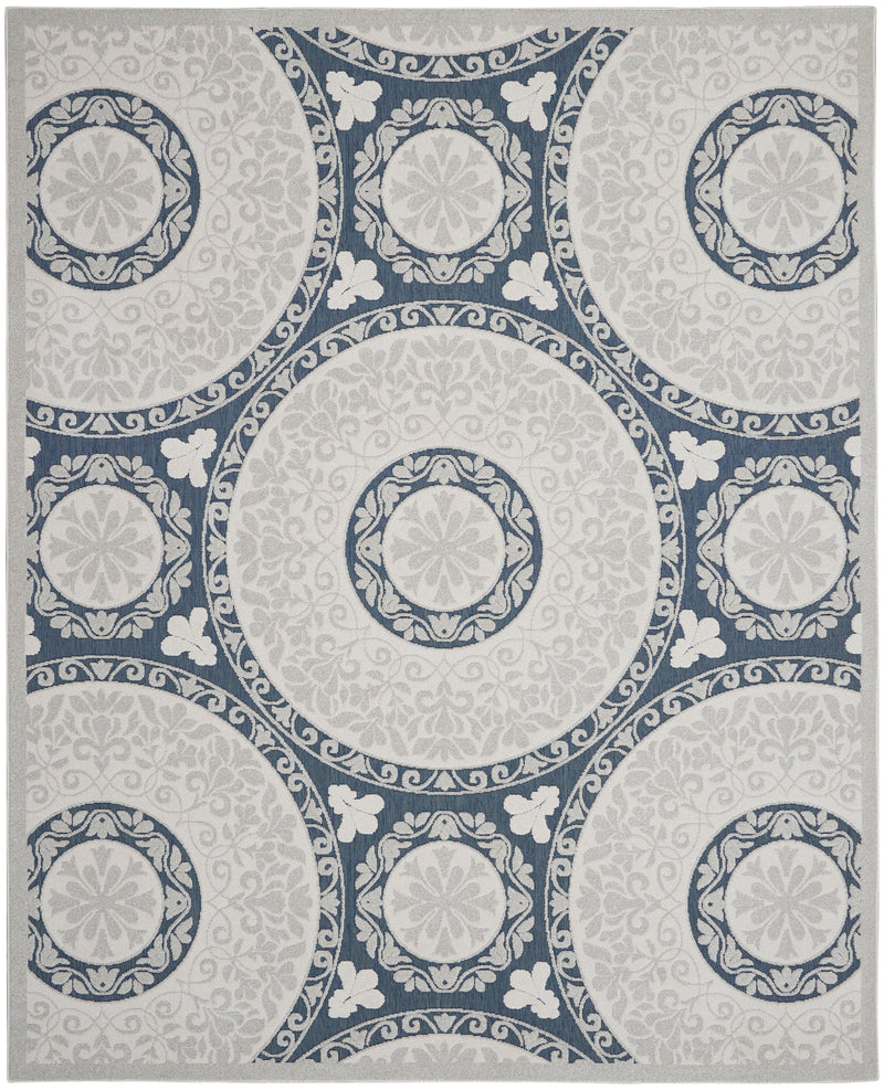 media image for key largo blue rug by nourison nsn 099446771124 1 236