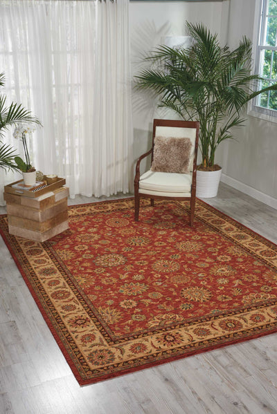 product image for living treasures rust rug by nourison nsn 099446670199 10 47