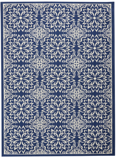 product image for jubilant navy ivory rug by nourison 99446777263 redo 1 57