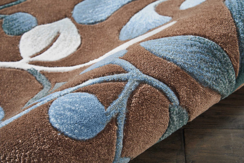 media image for contour hand tufted mocha rug by nourison nsn 099446316028 7 247