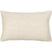 Sallie Viscose Cream Pillow Flatshot 2 Image