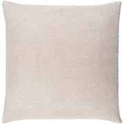 Sallie Viscose Cream Pillow Flatshot Image
