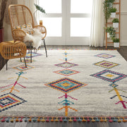 nomad cream grey rug by nourison nsn 099446461377 9