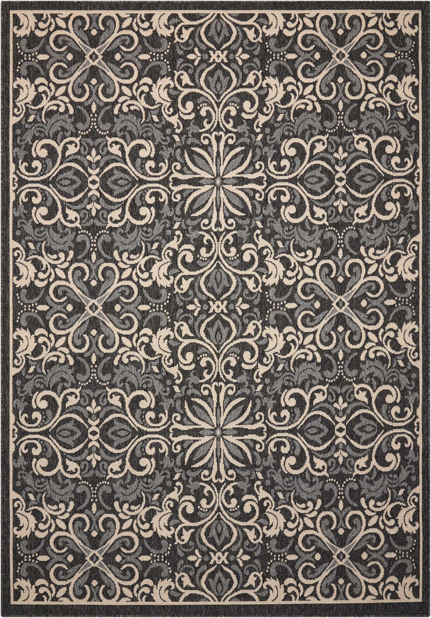 caribbean charcoal rug by nourison nsn 099446374875 2
