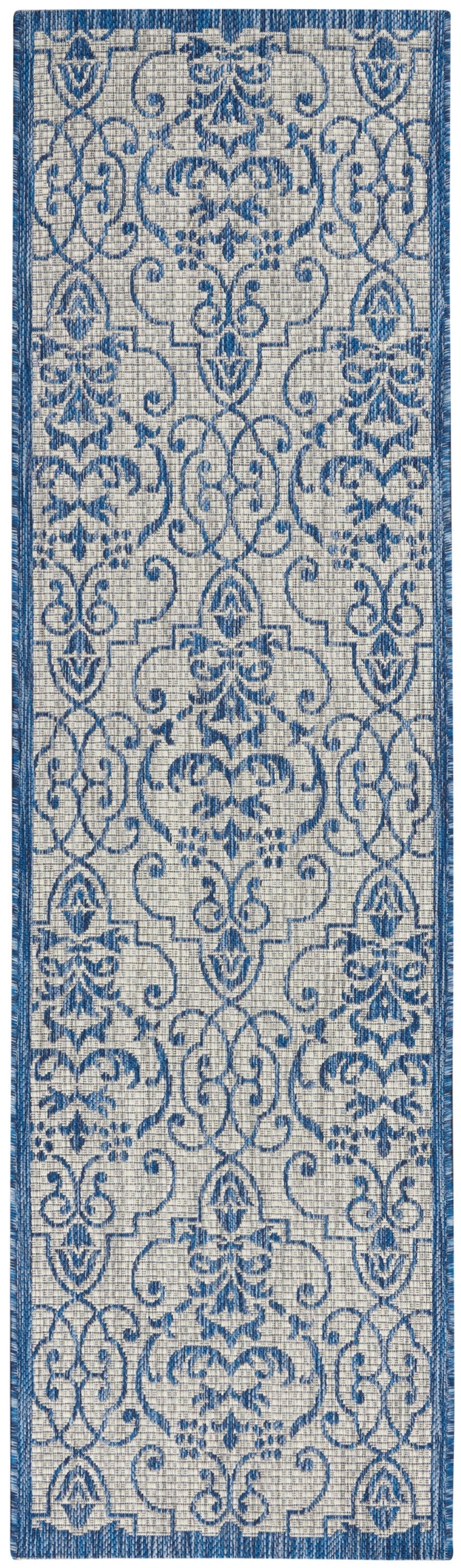 media image for country side ivory blue rug by nourison 99446808165 redo 3 238