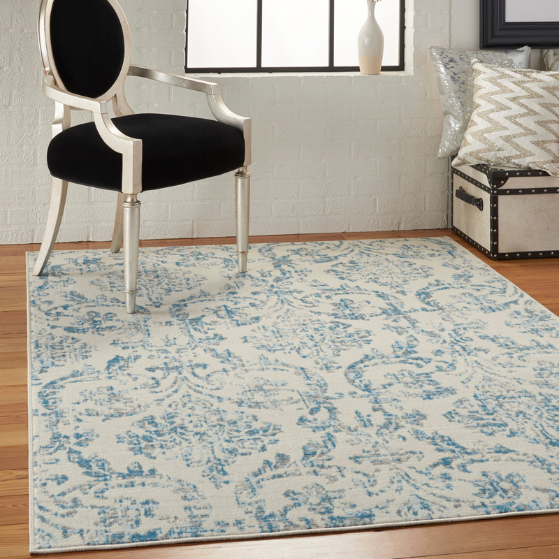 media image for jubilant ivory blue rug by nourison 99446478733 redo 7 232