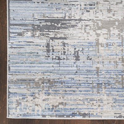 product image for Nourison Home Abstract Hues Blue Grey Modern Rug By Nourison Nsn 099446904546 6 13