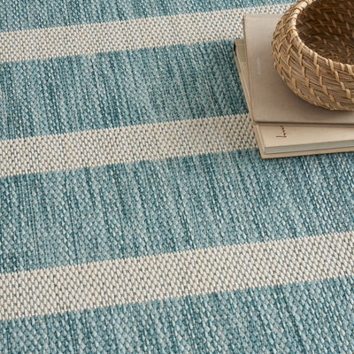 product image for Nourison Home Positano Aqua Ivory Modern Rug By Nourison Nsn 099446903174 7 45