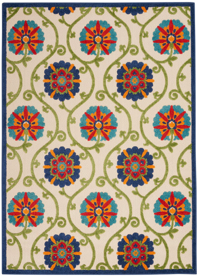 product image of aloha indoor outdoor blue multicolor rug by nourison 99446816856 redo 1 593