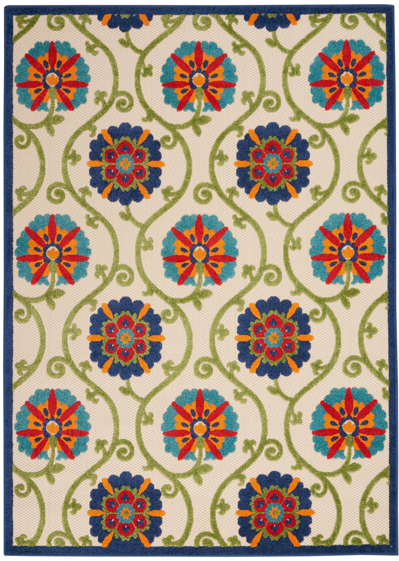 media image for aloha indoor outdoor blue multicolor rug by nourison 99446816856 redo 1 212