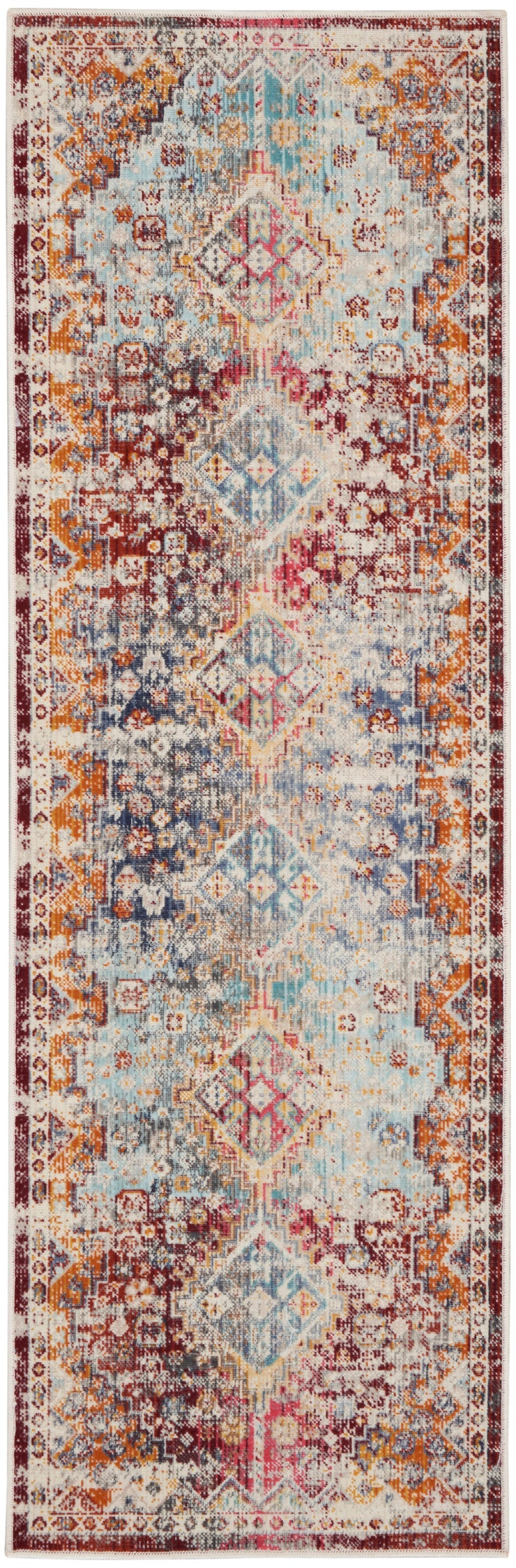 vintage kashan multicolor rug by nourison 99446852311 redo 3