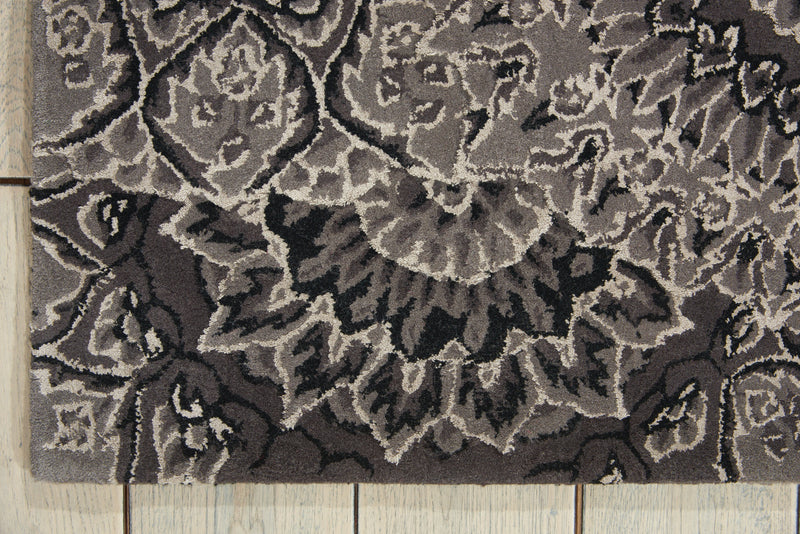 media image for nourison 2000 hand tufted black grey rug by nourison nsn 099446157768 2 223