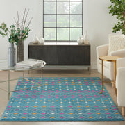 passion blue multicolor rug by nourison nsn 099446802941 10