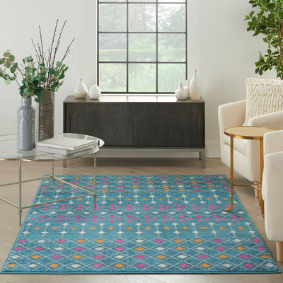 product image for passion blue multicolor rug by nourison nsn 099446802941 10 31