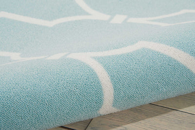 product image for home garden aqua rug by nourison nsn 099446212788 4 9