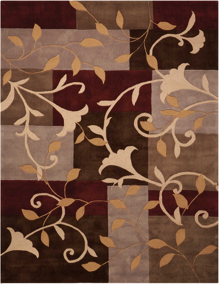 contour hand tufted mocha rug by nourison nsn 099446066442 1