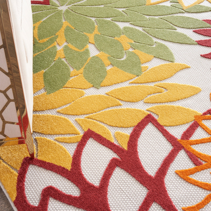 media image for aloha red multi colored rug by nourison 99446829566 redo 6 262