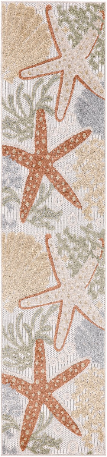 Aloha Indoor Outdoor Ivory Multicolor Rug By Nourison Nsn 099446920799 3