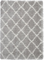 luxe shag grey ivory rug by nourison 99446459633 redo 1