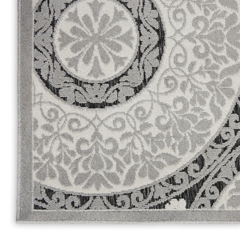 media image for key largo grey rug by nourison nsn 099446771018 5 296