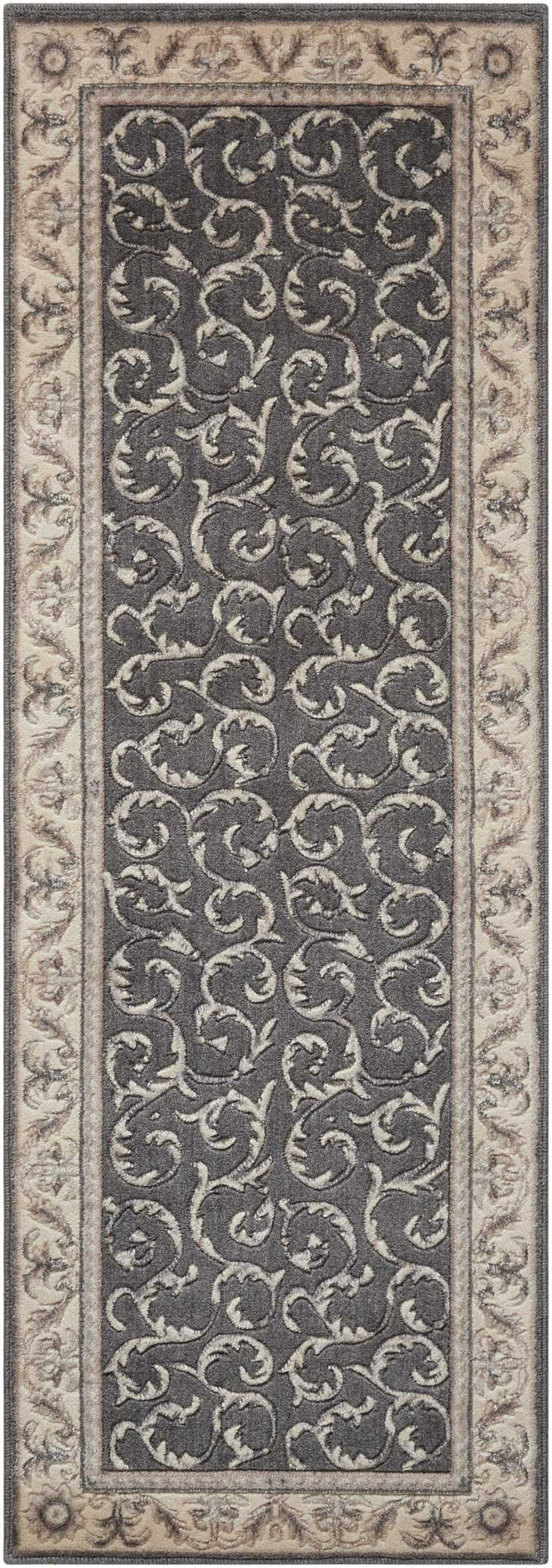 media image for somerset charcoal rug by nourison nsn 099446317810 3 282