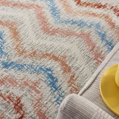 product image for elation ivory multicolor rug by nourison 99446840264 redo 5 77