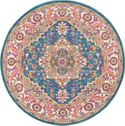 product image for passion teal multi rug by nourison 99446486387 redo 2 42