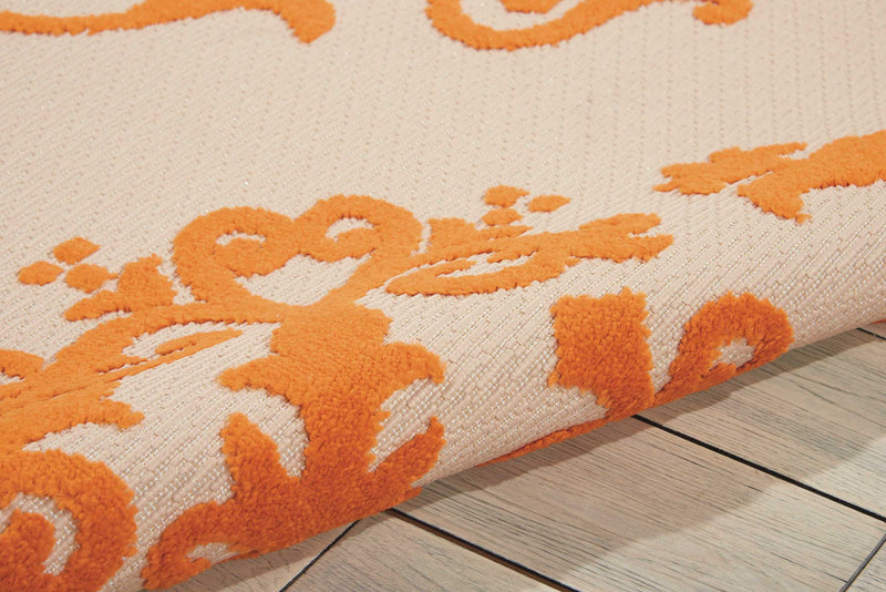 media image for aloha orange rug by nourison nsn 099446242983 5 299