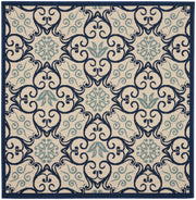 caribbean ivory navy rug by nourison nsn 099446334176 2
