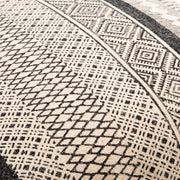 Janya Cotton Black Pillow Texture Image