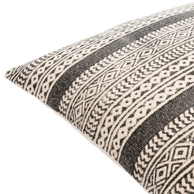 product image for Janya Cotton Black Pillow Corner Image 3 1