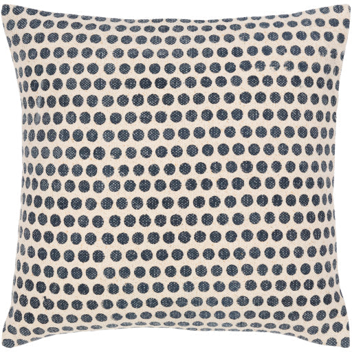 media image for Janya Cotton Blue Pillow Flatshot Image 286