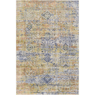 product image for Jordan Viscose Dark Blue Rug Flatshot Image 66