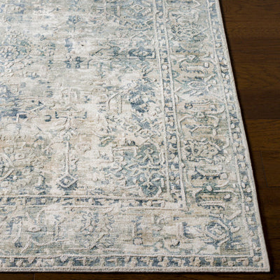 product image for Jordan Viscose Dark Blue Rug Front Image 90