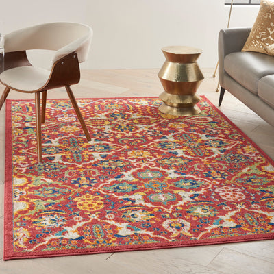 product image for allur red multicolor rug by nourison 99446838117 redo 4 4