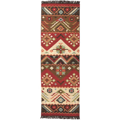 product image for Jewel Tone Wool Khaki Rug Flatshot 4 Image 94