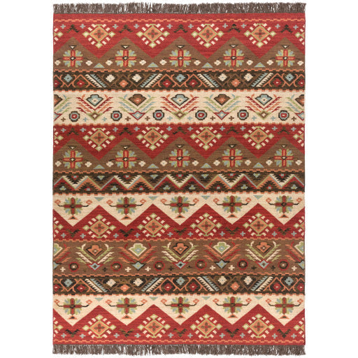 media image for Jewel Tone Wool Khaki Rug Flatshot 2 Image 289