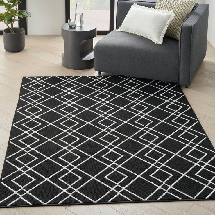 modern lines black rug by nourison 99446088529 redo 3