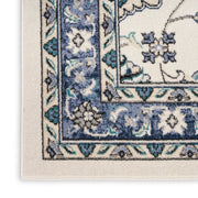 Nourison Essentials Indoor Outdoor Ivory Blue Persian Rug By Nourison Nsn 099446940971 3