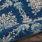 tranquil navy light blue rug by nourison nsn 099446489258 6