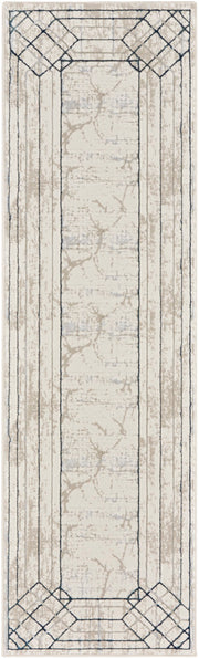 Nourison Home Glitz Ivory Taupe Mid Century Modern Rug By Nourison Nsn 099446134189 2