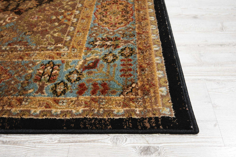 media image for delano black blue rug by nourison nsn 099446370211 4 254