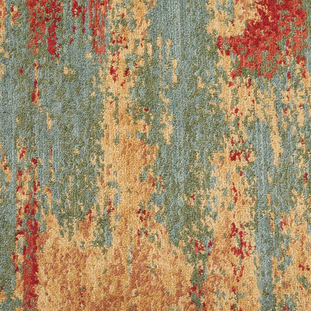 somerset teal multicolor rug by nourison nsn 099446264015 6