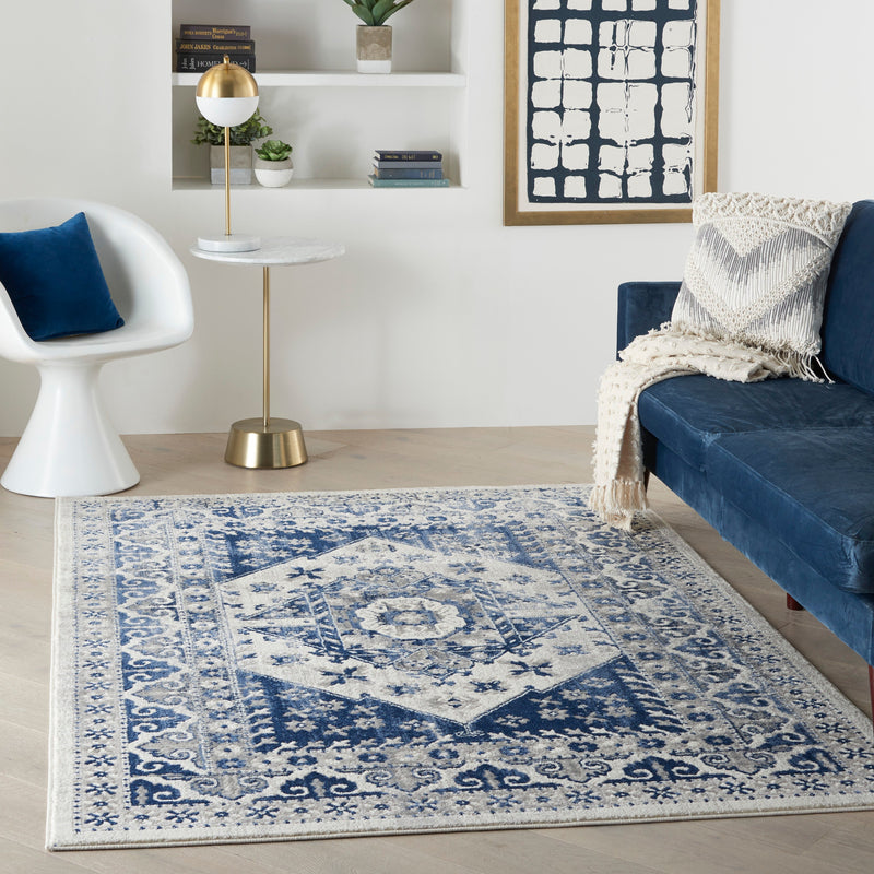 media image for cyrus ivory blue rug by nourison 99446795854 redo 6 214