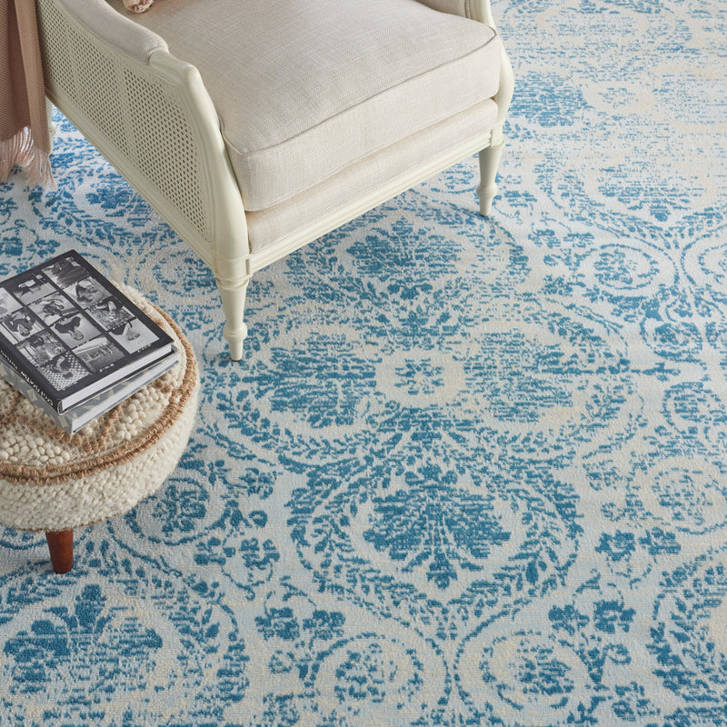 media image for jubilant blue rug by nourison 99446478047 redo 6 225