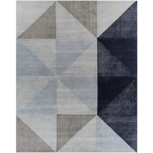 media image for Kennedy Wool Navy Rug Flatshot 2 Image 288